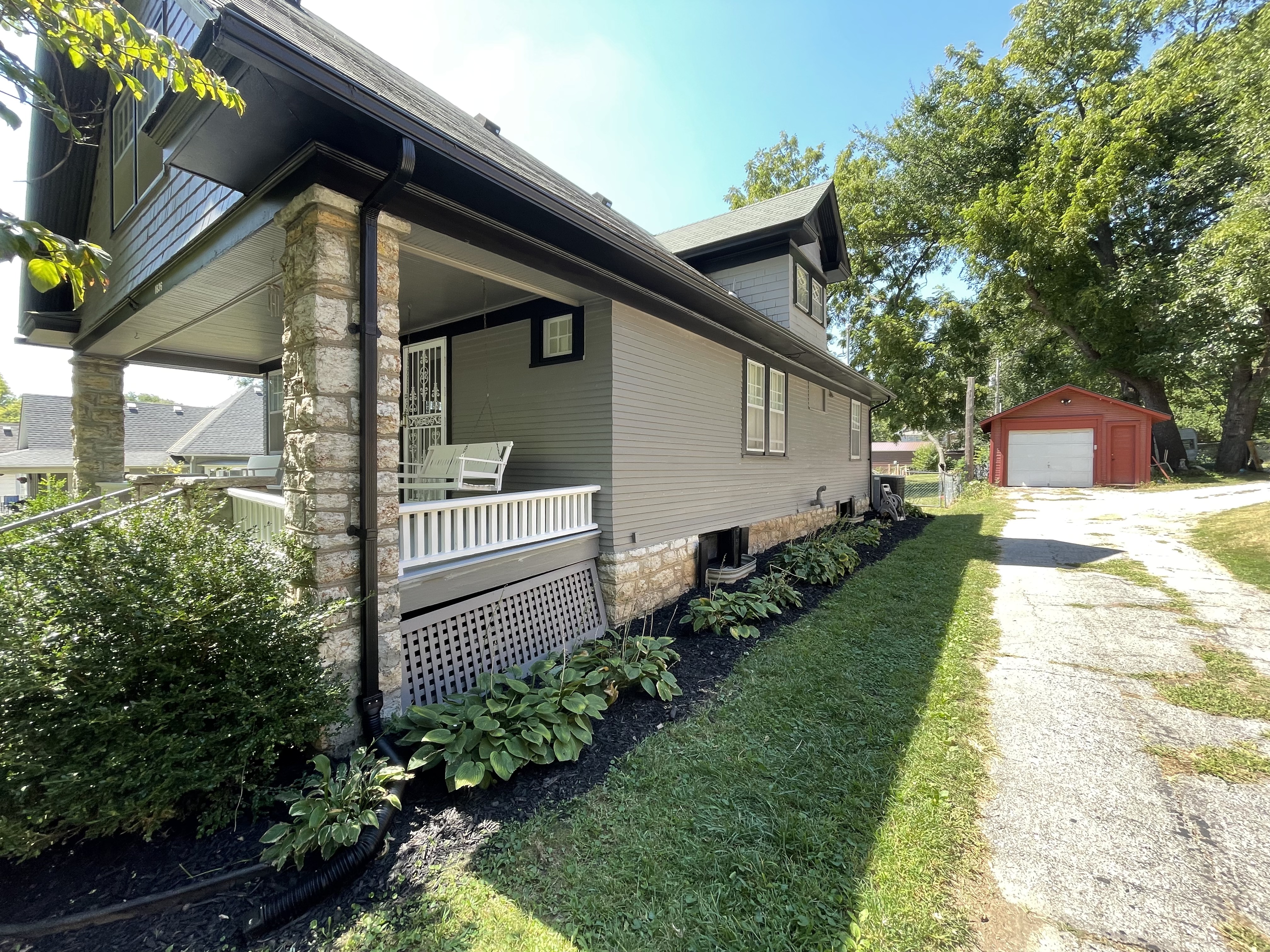 Historic Craftsman Home Exterior Painting in Independence, MO by Red Letter Painting